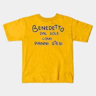 Benedetti dal Sole come Panni Stesi - Blessed Male Kids T-Shirt